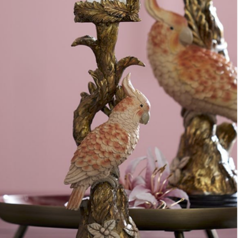 Chandelier perroquet