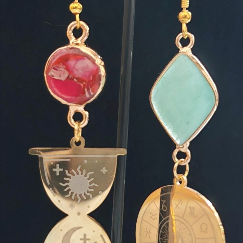 Boucles d'oreilles Dahlia
