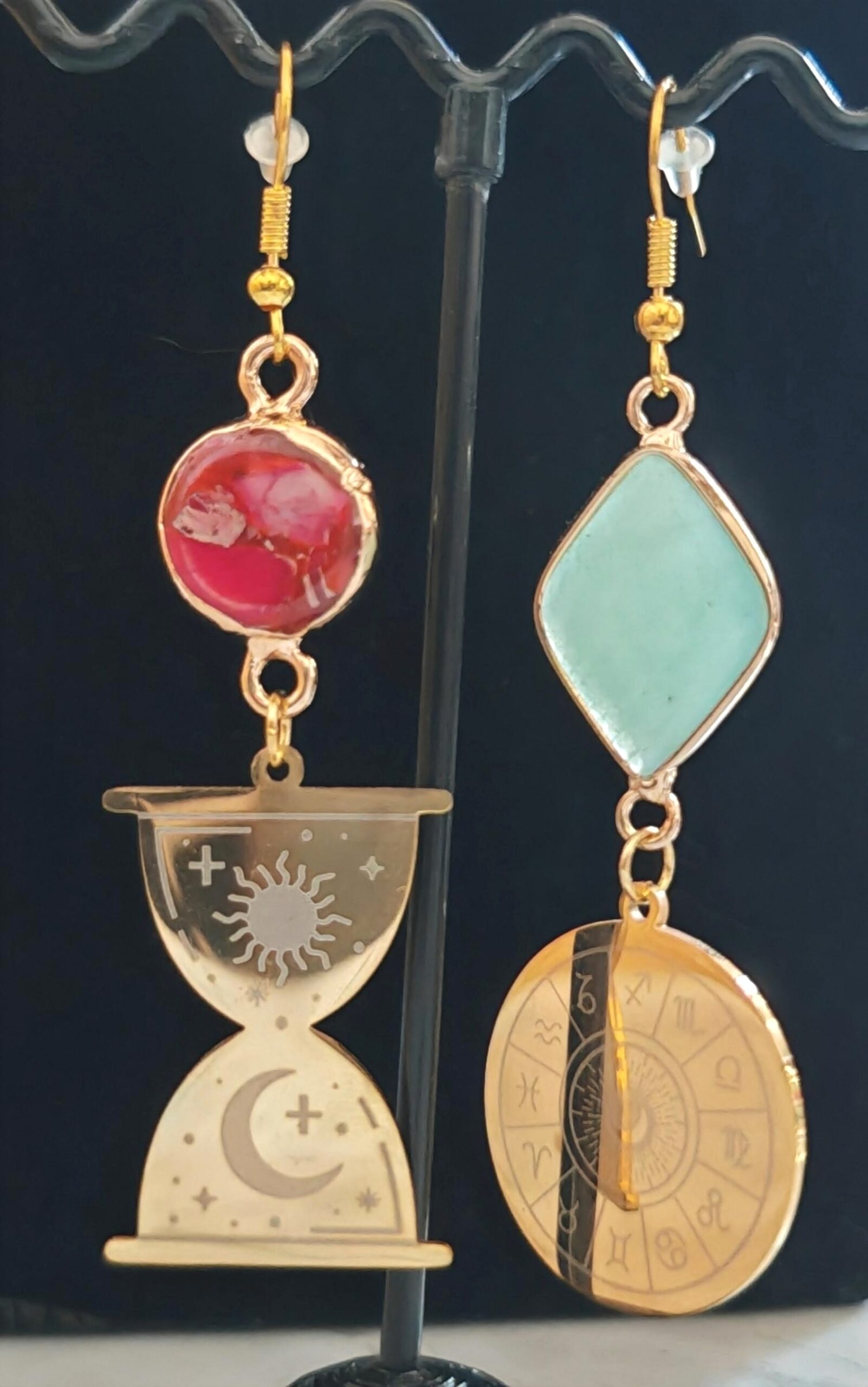 Boucles d'oreilles Dahlia